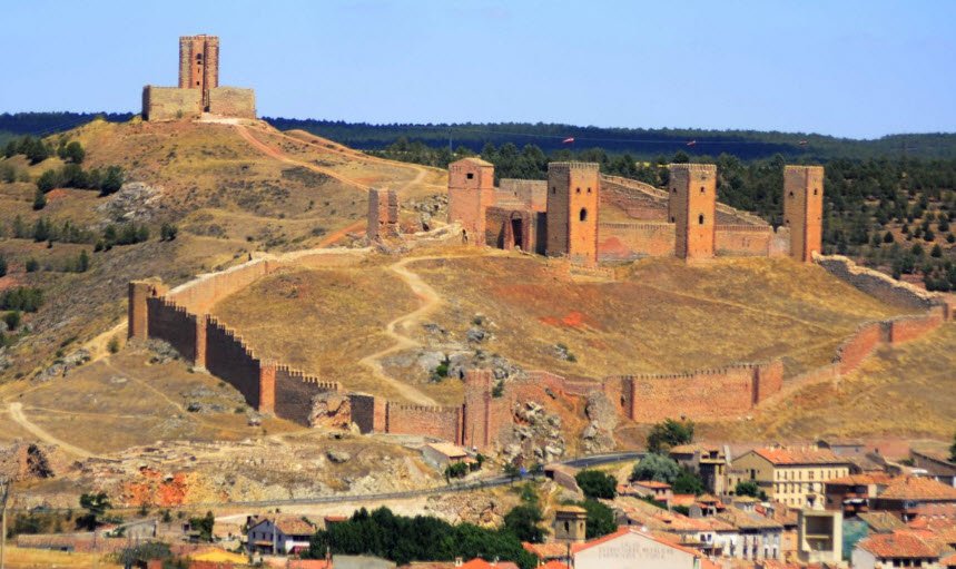Castle of Molina de Aragón, Spain